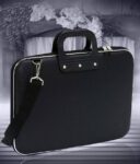 Men Black Messenger Bag - Regular Size