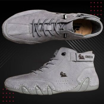 LF_K-702 Black Comfortable Loafers For Men