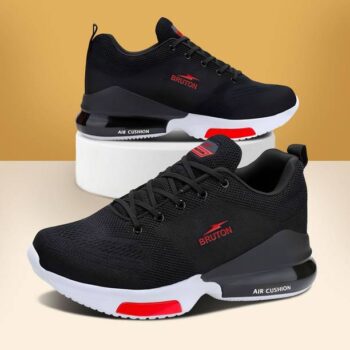 Half Sandals, Black Slip-On Open Shoe Casuals For Men