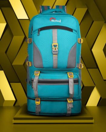 60 Litres Curve Water Resistant Rucksack For Hiking  Bags