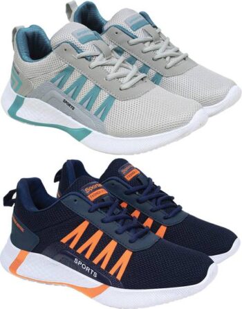 Combo Pack of 2 Casual Shoes Sneakers For Men