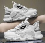 White & Grey Men's casual sneaker Sneakers For Men Snea