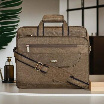 Men Khaki Messenger Bag - Extra Spacious