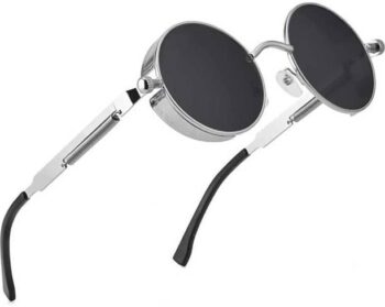 Polarized, UV Protection, Gradient Round Sunglasses