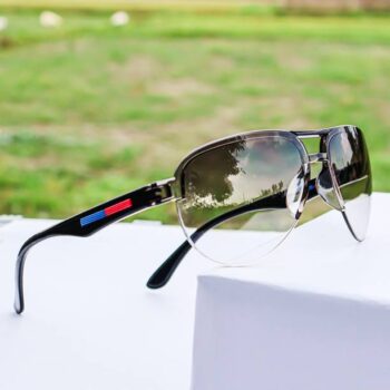 Mirrored, Toughened Glass Lens, UV Protection Sunglasses
