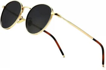 UV Protection Round, Aviator Sunglasses (Free Size)