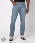 Men Mid-Wash Tapered Slim Fit Jeans