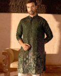 jompers_olive_embroidered_and_sequins_silk_blend_kurta.jpg