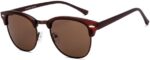 by Lenskart Polarized, UV Protection Clubmaster Sunglasses