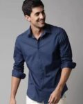 WROGN Zero Men Regular Fit Solid Casual Shirt