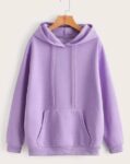 Men Full Sleeve Color Block Reversible Hooded Sweatshirt
