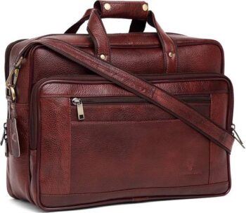 Men Maroon Messenger Bag - Mini