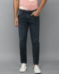 Heavily Washed Slim Fit Jeans