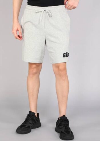 Solid Men Grey Cycling Shorts
