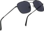 UV Protection Retro Square Sunglasses (58)