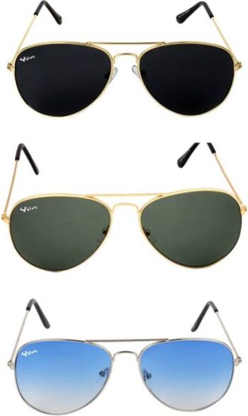 UV Protection, Riding Glasses Round Sunglasses (52)