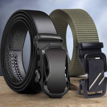 Men Casual, Formal, Evening, Party Multicolor Artificial Leathear  Belt