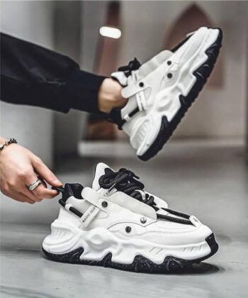 Casual Sneaker Shoes for Men | Elegantly Rounded Front,