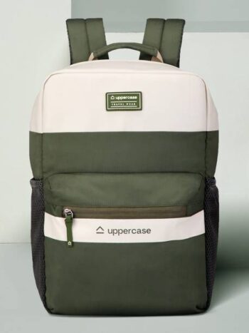 Small 17 L Laptop Backpack Vegan Leather 15''