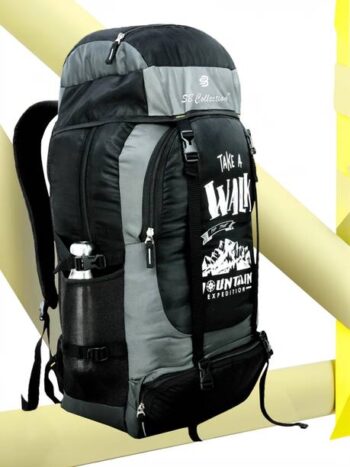 Large 65 L Backpack Stylish 4 Zipper Compartment