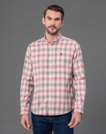 Men Checked Regular Fit Shirt