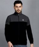 Men Colorblock Sports Jacket
