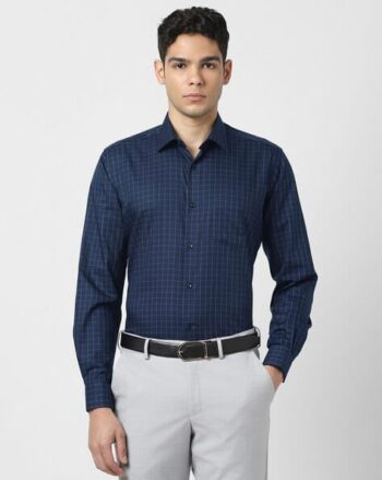 Men Checks Regular Fit Shirt