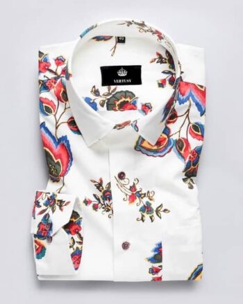 Men Floral Print Regular Fit Shirt