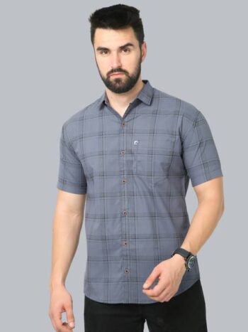 Men Slim Fit Graphic Print Casual Shirt