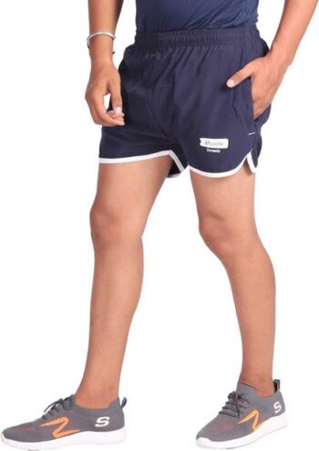 Solid Men Blue Basic Shorts, Sports Shorts, Casua Shorts