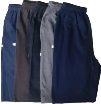 Pack of 5 Solid Men Multicolor Bermuda Shorts