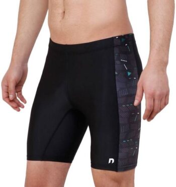 Printed Men Black, Grey Compression Shorts, Cycling Shorts
